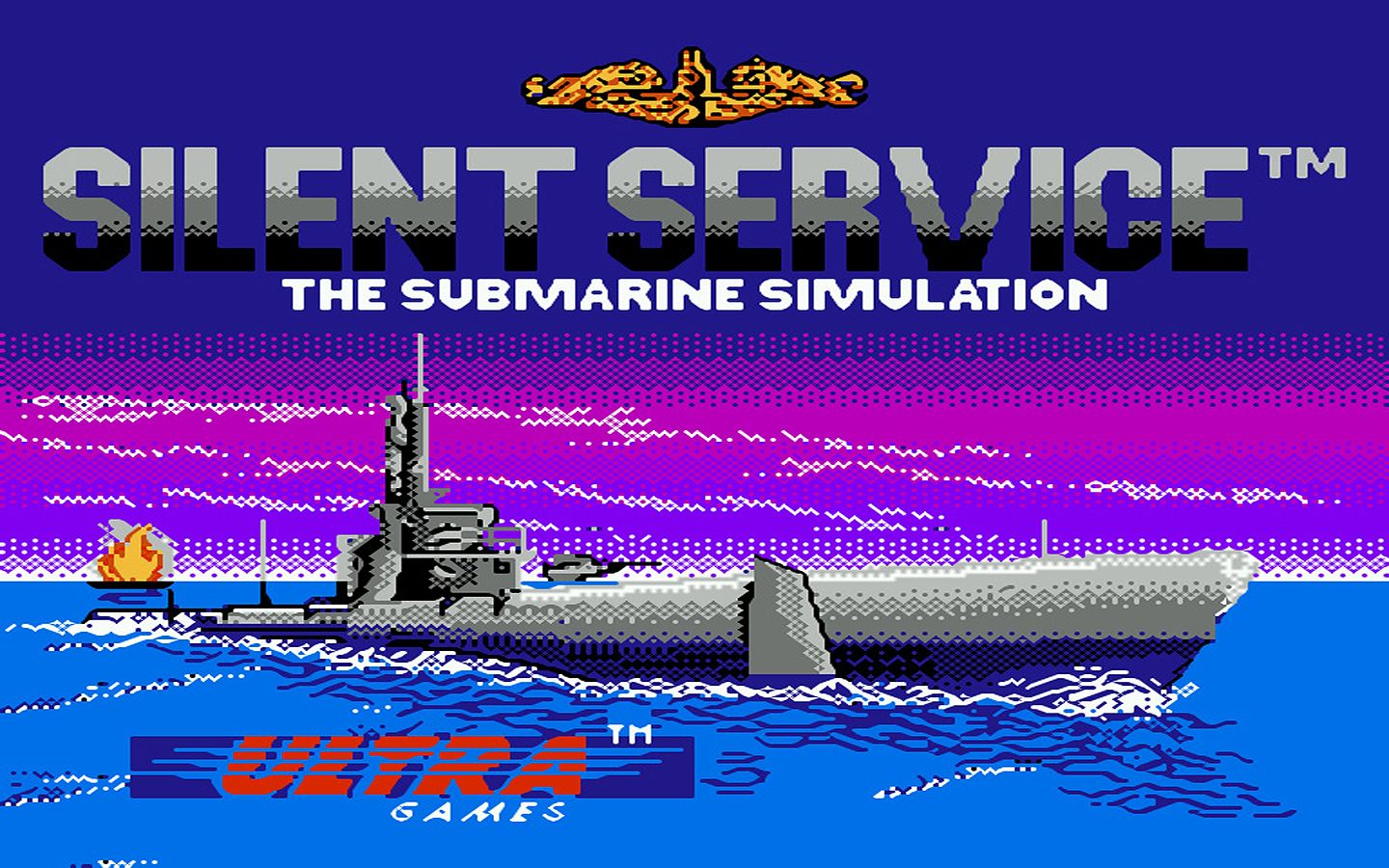 红白机游戏沉默舰队原声TAS通关视频