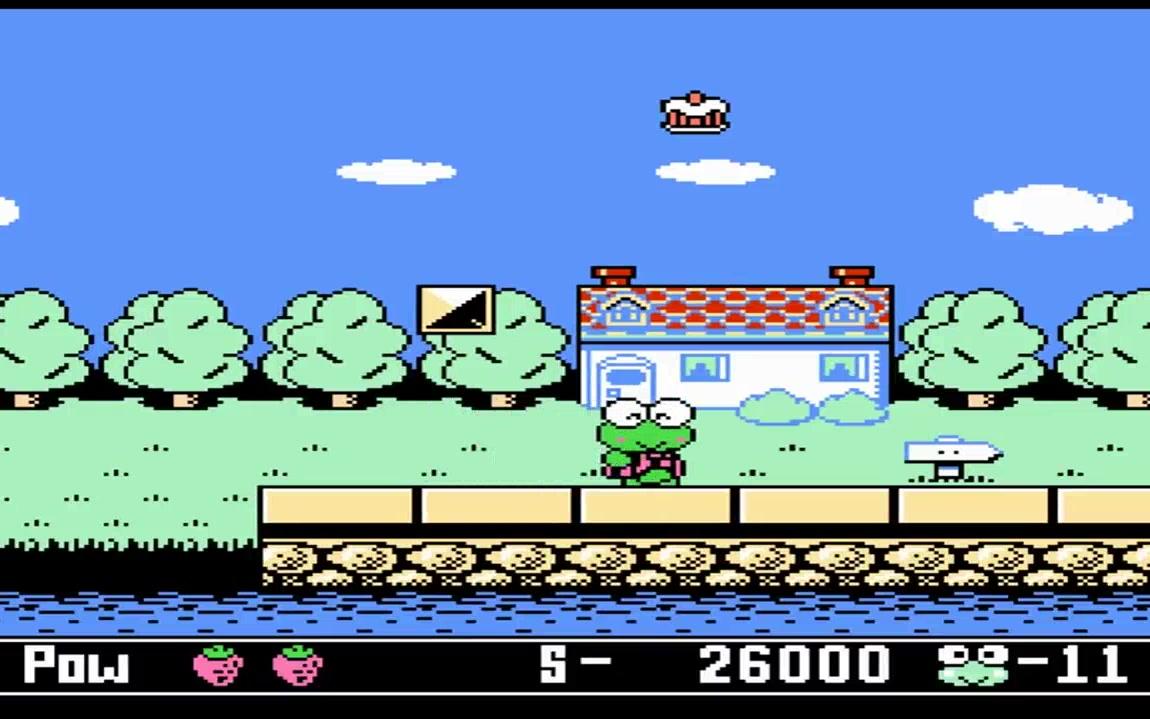 FC红白机大眼蛙大冒险2TAS一命速通视频