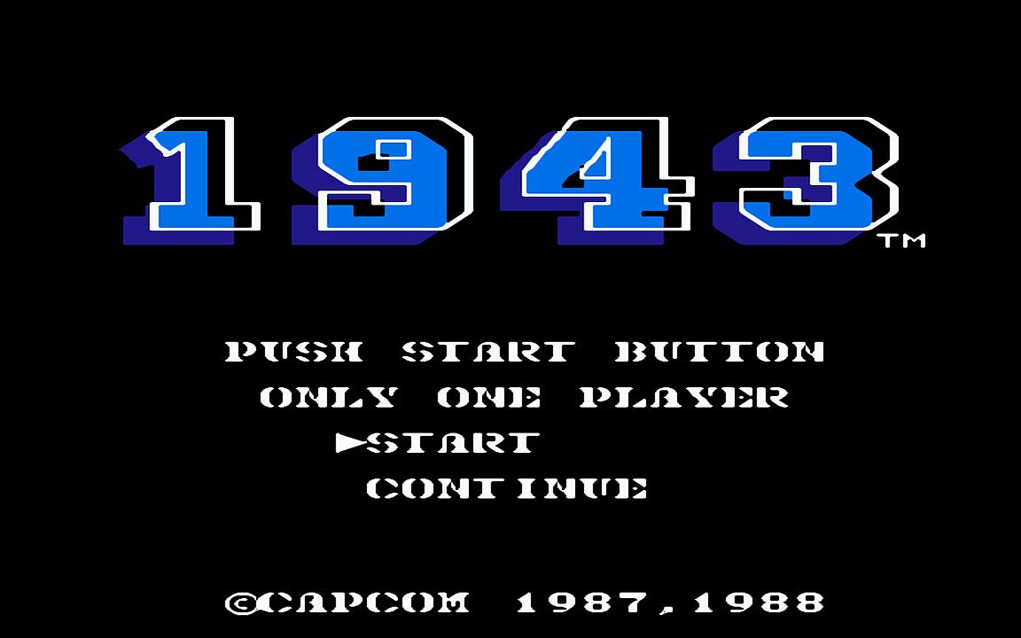 红白机游戏1943原声TAS通关视频