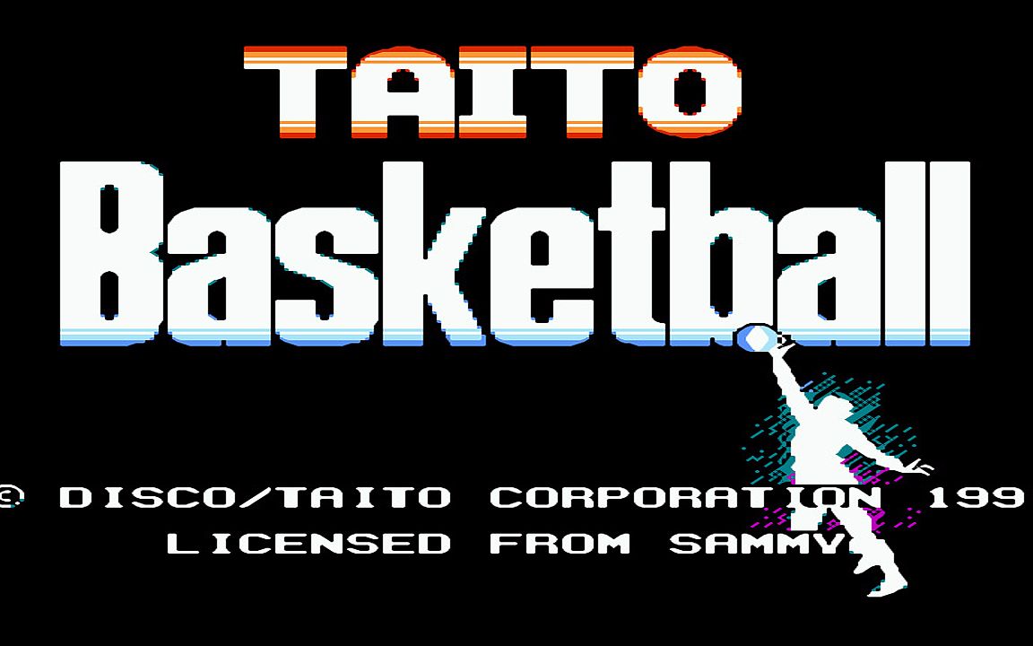 红白机游戏TAITO篮球原声TAS通关视频