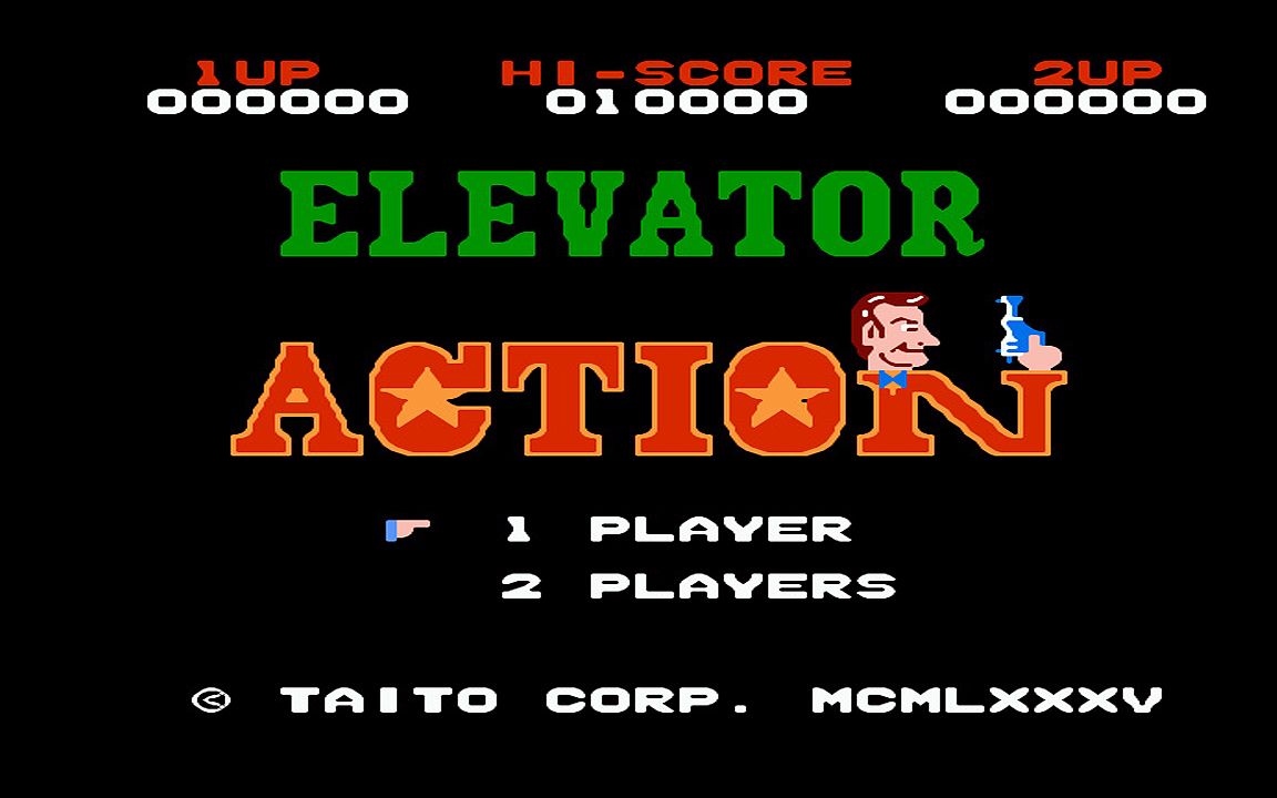 红白机游戏电梯大战原声TAS通关视频