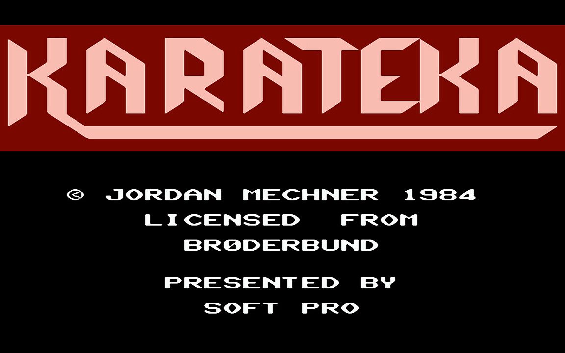 红白机游戏空手道原声TAS通关视频