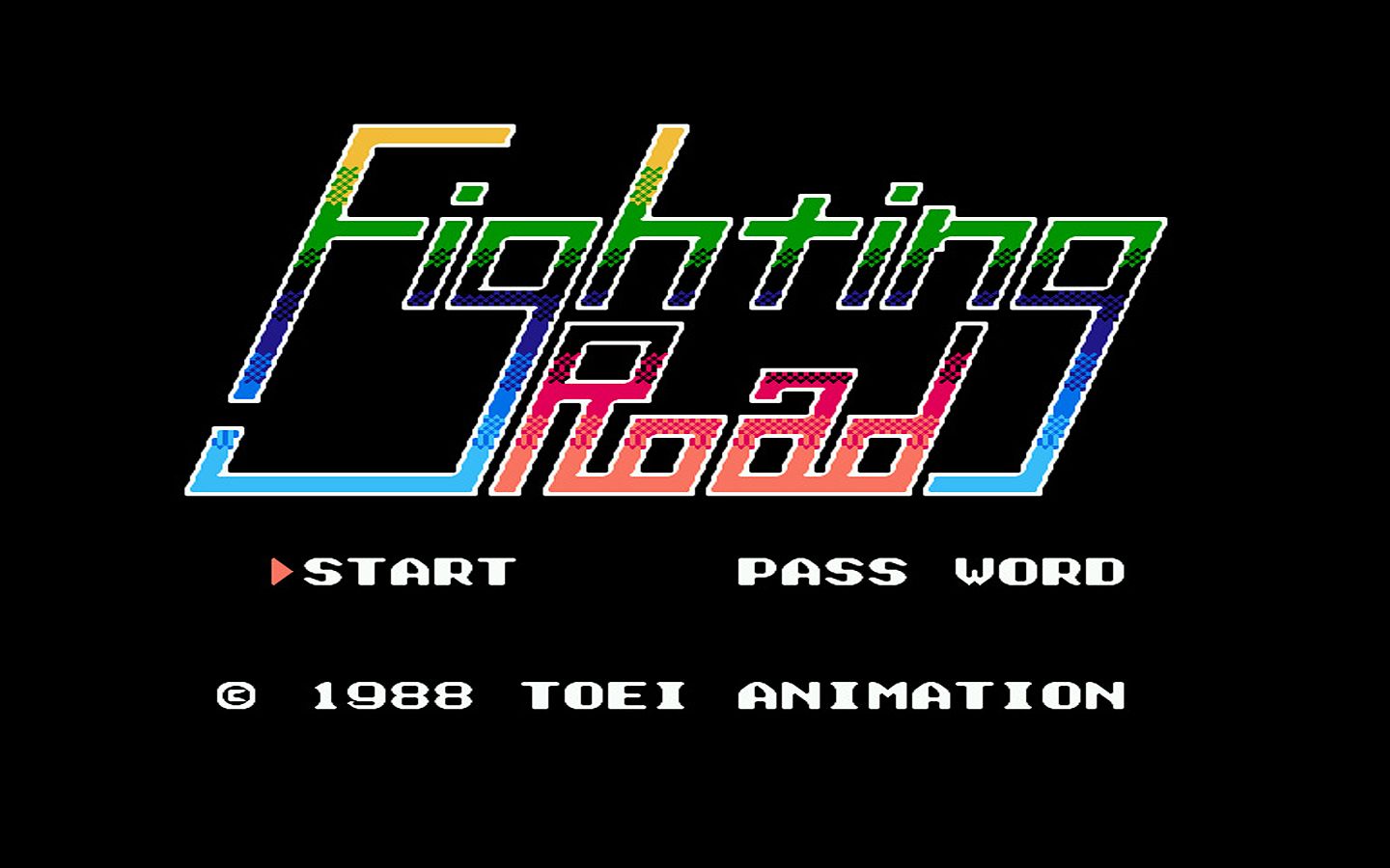 红白机游戏战斗之路原声TAS通关视频