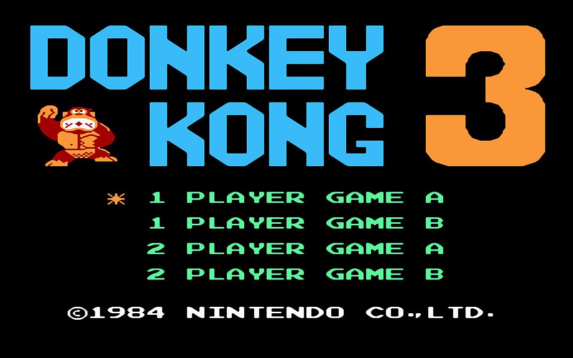 红白机游戏大金刚3代原声TAS通关视频