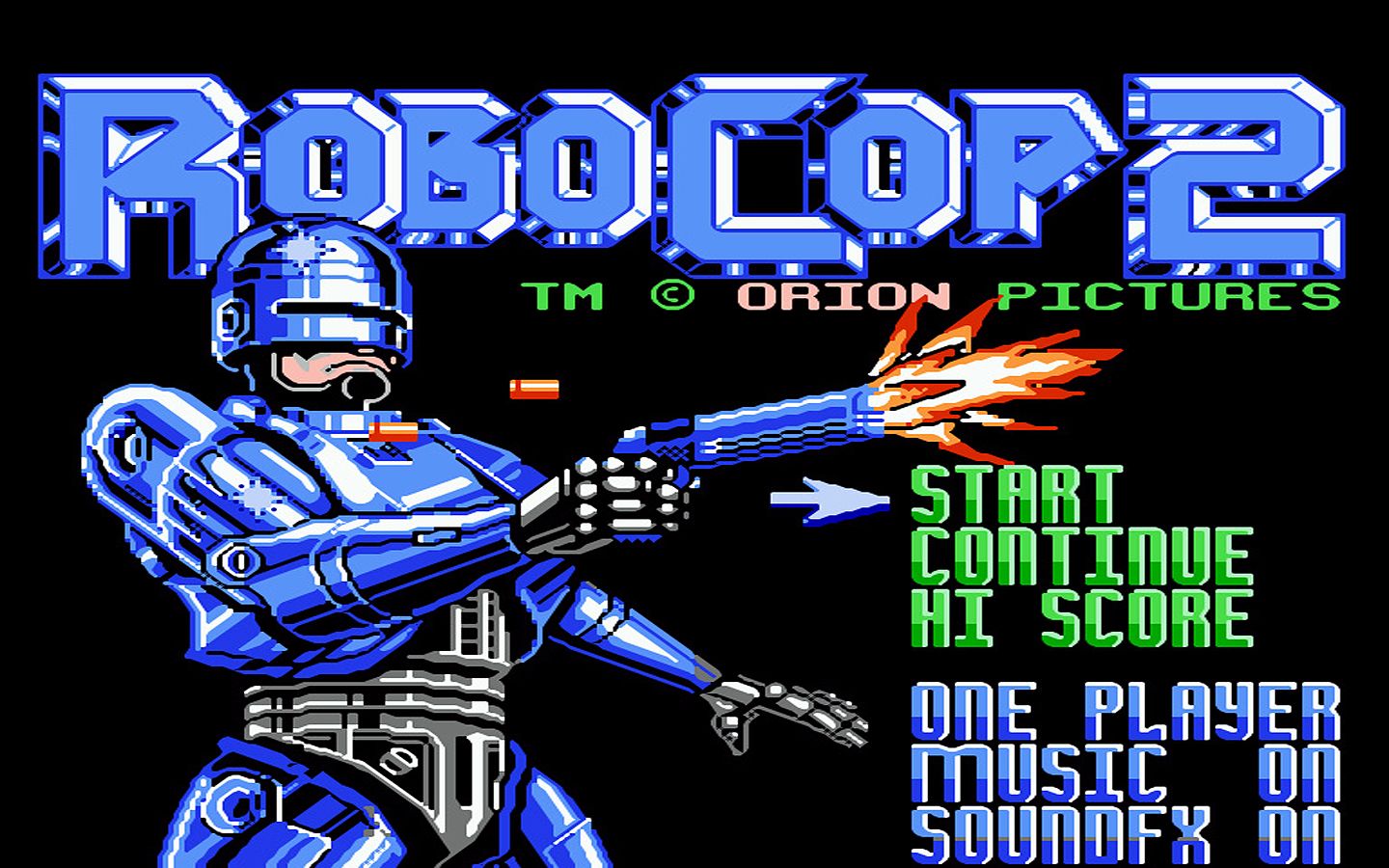 红白机游戏机械战警2代原声TAS通关视频