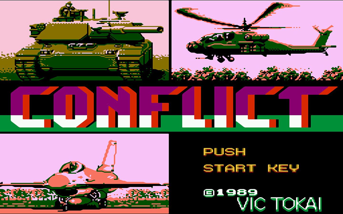 红白机游戏三军大作战原声TAS通关视频