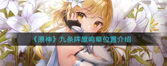《原神》九条阵屋鸣草具体位置介绍