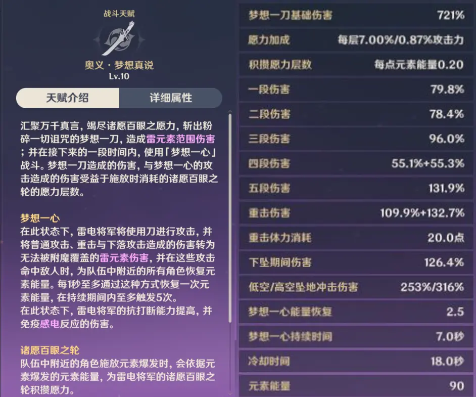 《原神》雷电将军全面加强效果介绍