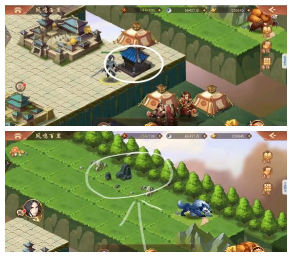 《少年三国志2》凤鸣百里宝箱位置汇总