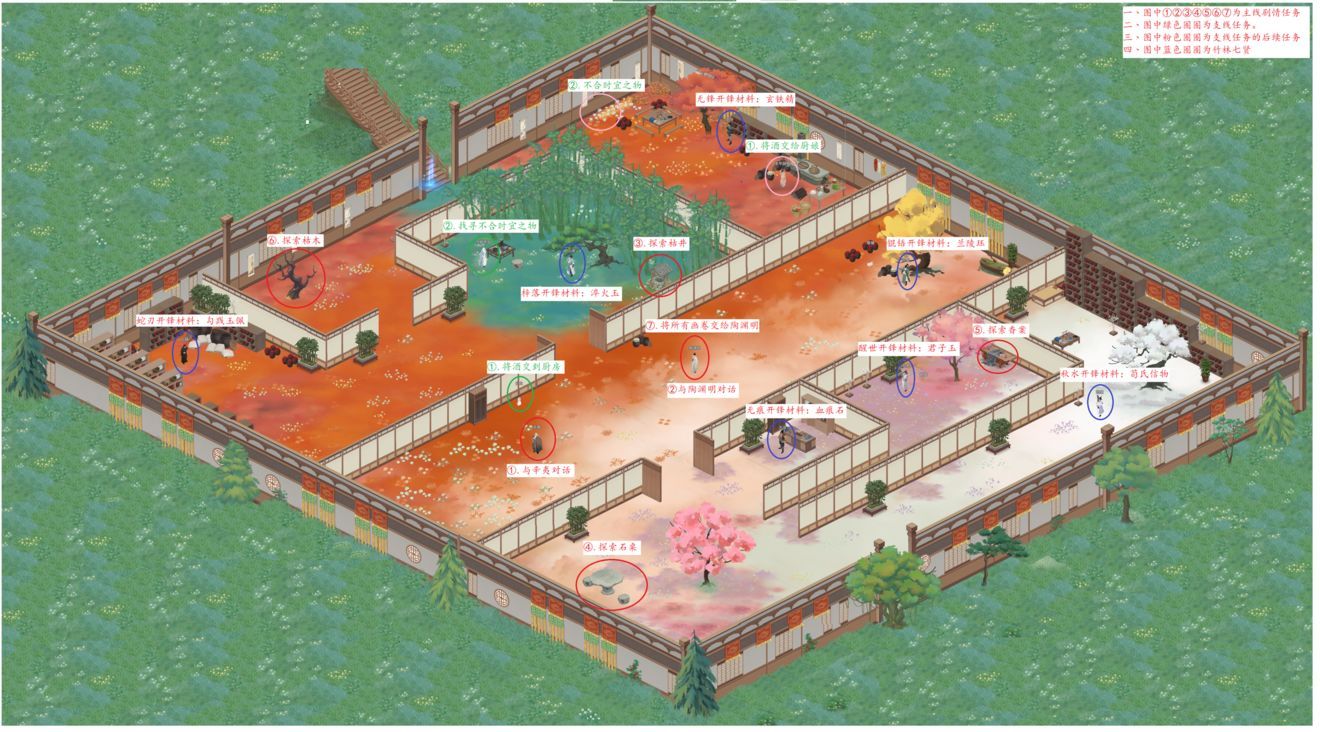 《江湖悠悠》竹林七贤秘境副本怎么玩