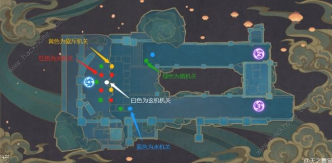 原神机关奇谭攻略第五关、第六关总汇 2.0机关奇谭第二天选签摆放位置详解