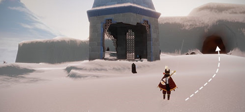 《光遇》雪隐峰小王子位置分享