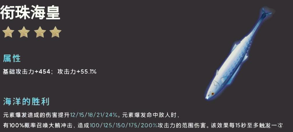 《原神》衔珠海皇适用角色一览