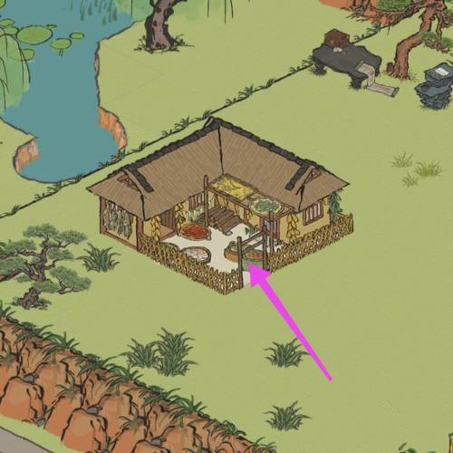 《江南百景图》在晒药棚中获得柏子仁方法