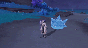 《原神》九条裟罗技能动态效果分享