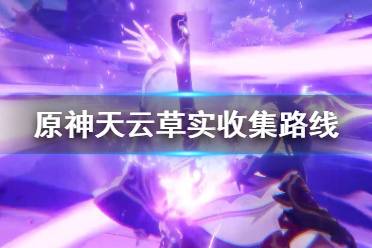 《原神》天云草实哪里多