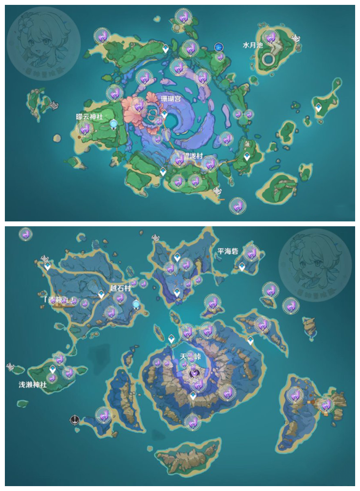 《原神》2.1版本雷神瞳位置汇总