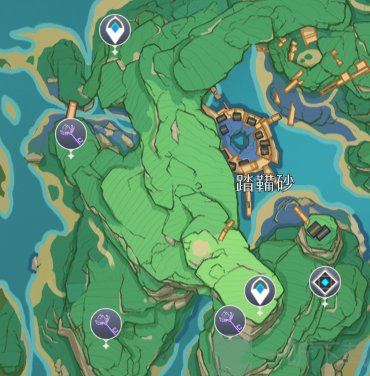 《原神》2.1版本稻妻地灵龛分布位置介绍