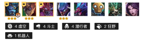 《金铲铲之战》千伤潜行跳跳虎阵容搭配分享