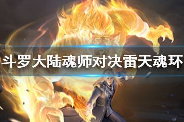 《斗罗大陆魂师对决》雷天魂环推荐 雷天魂环怎么选