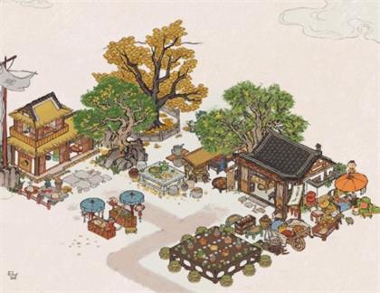 《江南百景图》月饼铺子摆放城市分享