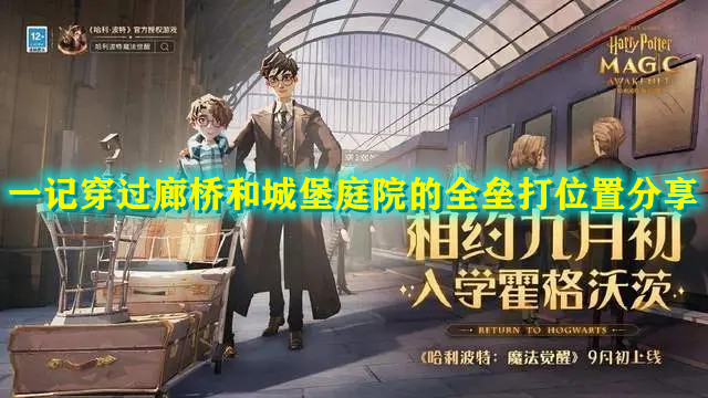 《哈利波特：魔法觉醒》一记穿过廊桥和城堡庭院的全垒打位置分享