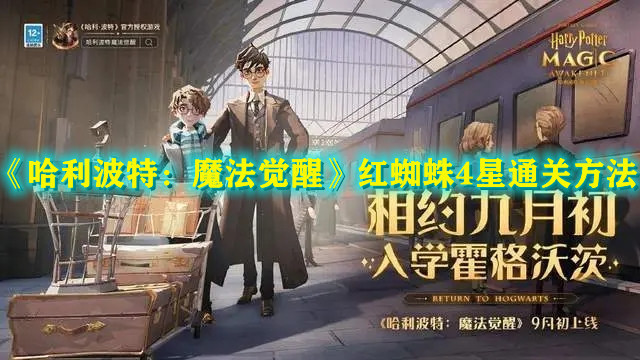 《哈利波特：魔法觉醒》红蜘蛛4星通关方法