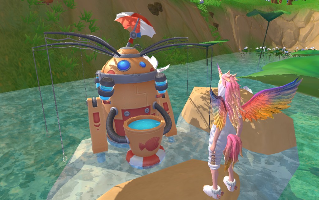 创造与魔法钓鱼机器人使用攻略