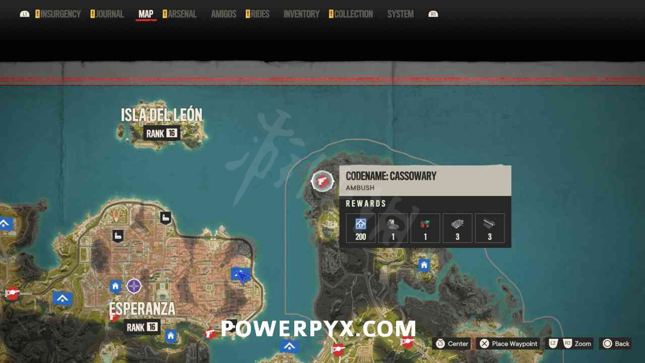 《孤岛惊魂6》伏击地点全汇总 全伏击地图位置一览