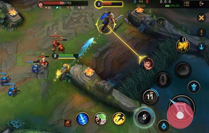 《英雄联盟手游》技能锁定头像操作方法