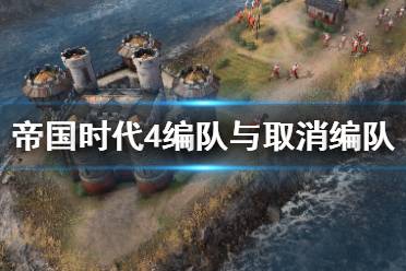 《帝国时代4》编队怎么玩