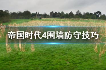 《帝国时代4》怎么围墙