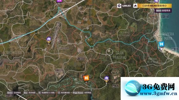 极限竞速地平线5ForzaHorizon5嘉年华地点赞赏攻略
