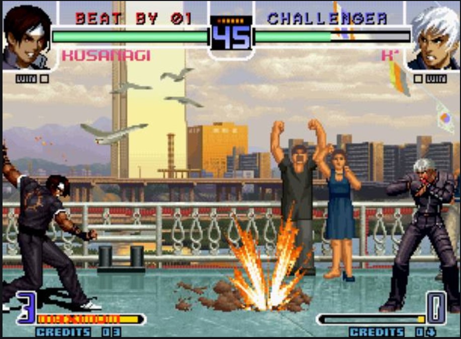 fc拳皇2002里草薙京出招表