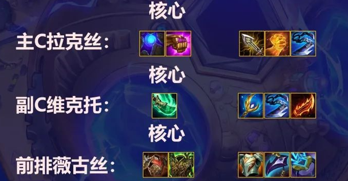 《金铲铲之战》S6赛季拉克丝主C玩法思路分享