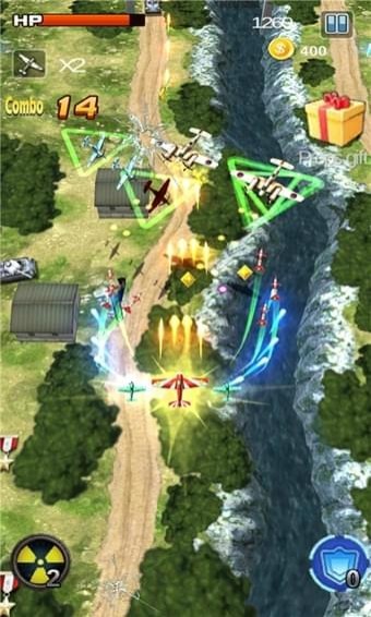 战斗机翼天空入侵者截图