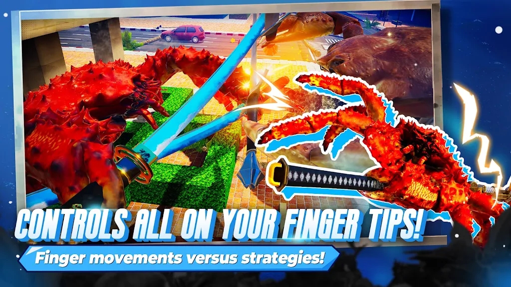 螃蟹武士战斗截图