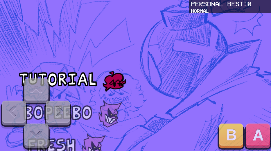 Friday Night Funkin炸弹人燃起截图