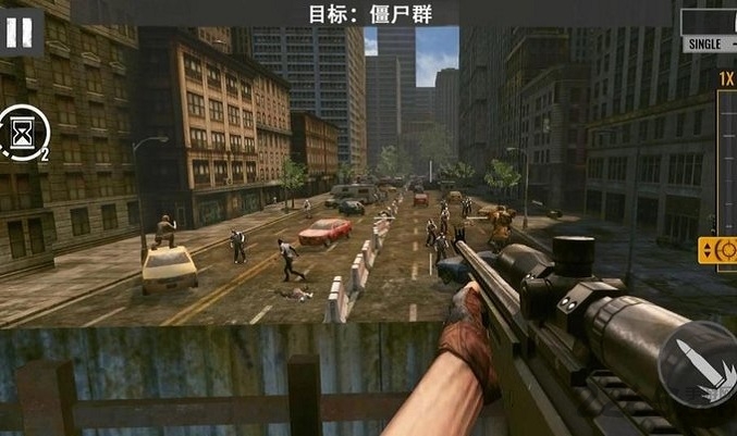 城市僵尸狙击手3D手游截图