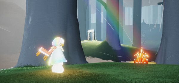 《光遇》雨林彩虹下的蜡烛所在位置介绍