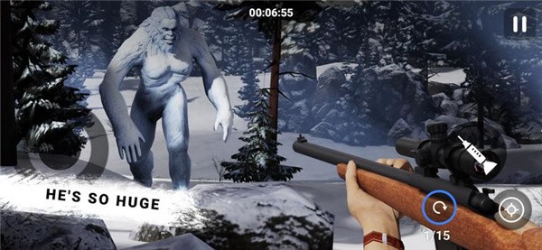 捕获大脚怪雪人截图