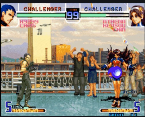 fc拳皇XII麻宫雅典娜出招表