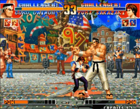 fc拳皇XII大门五郎出招表