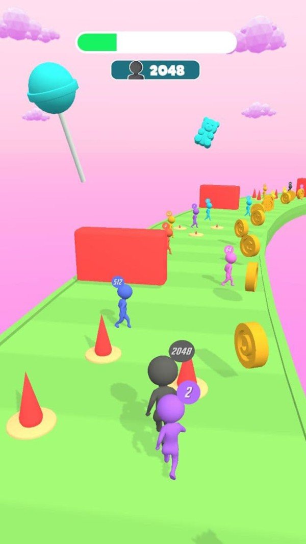 人类快跑合成截图