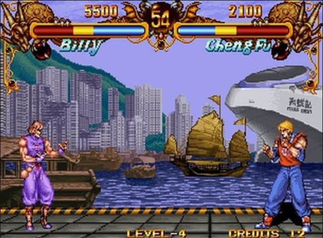 fc双截龙成福出招表