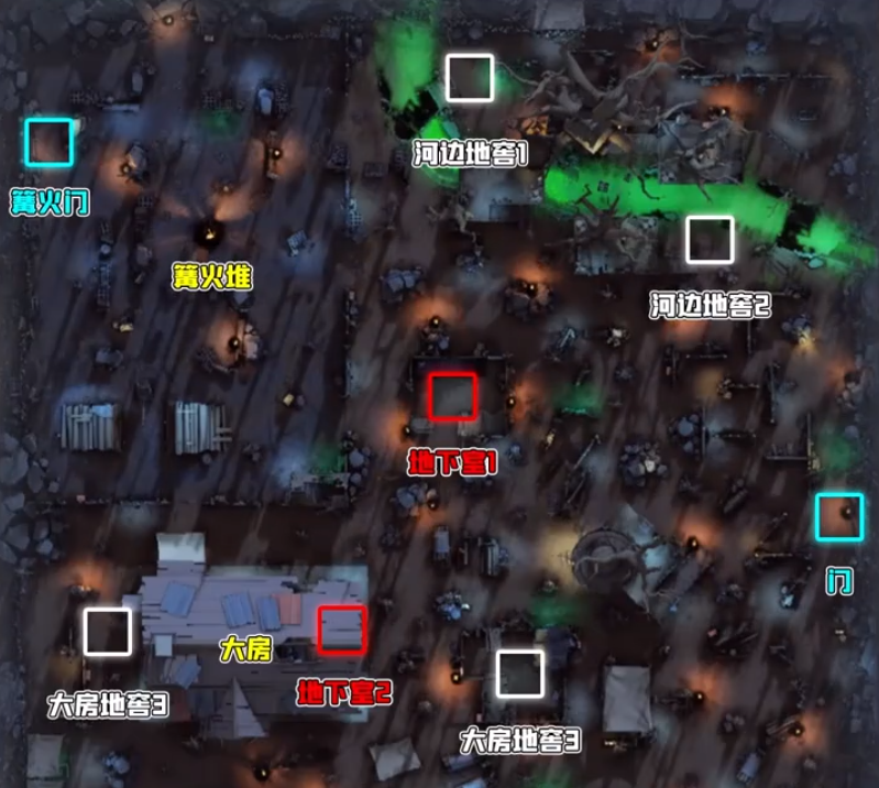 《第五人格》不归林地窖刷新地点汇总介绍