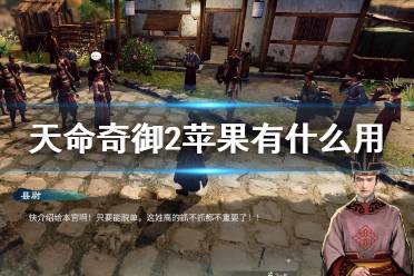 《天命奇御2》苹果有什么用