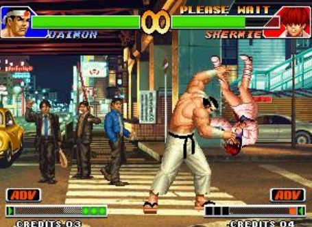 fc拳皇95大门五郎出招表