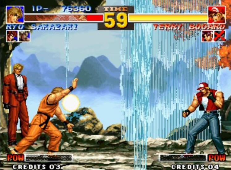 fc拳皇95坂崎良出招表