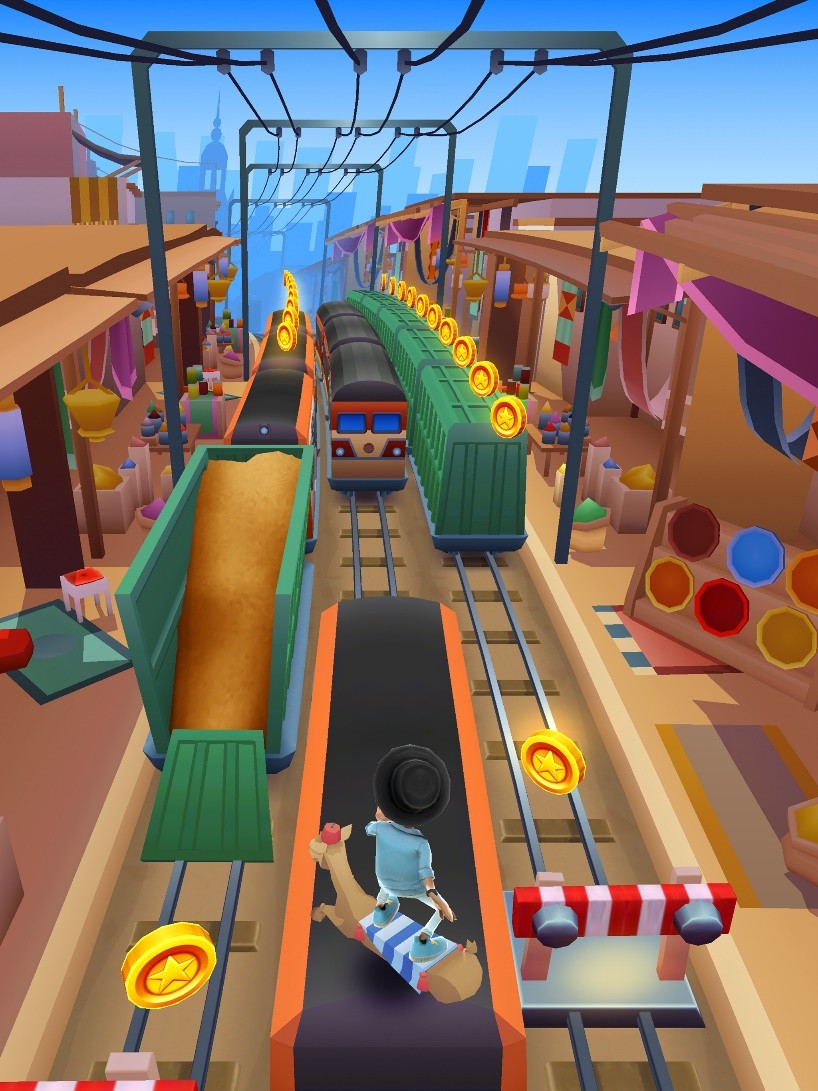 地铁跑酷8周年截图